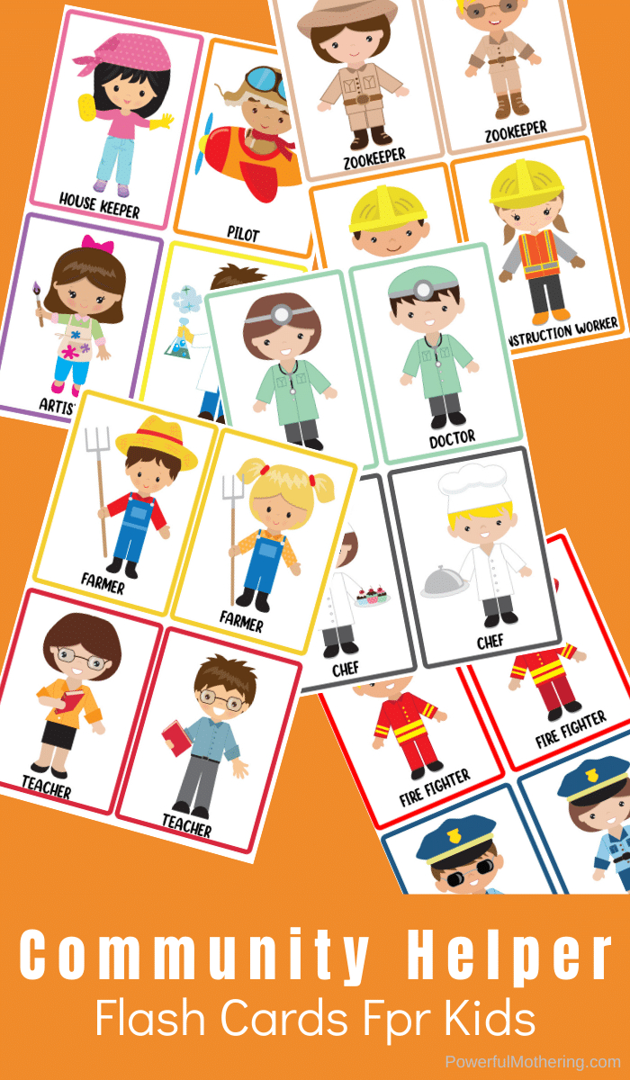 Community Helper Flash Cards | Free Homeschool Deals © regarding Free Printable Community Helpers Flashcards