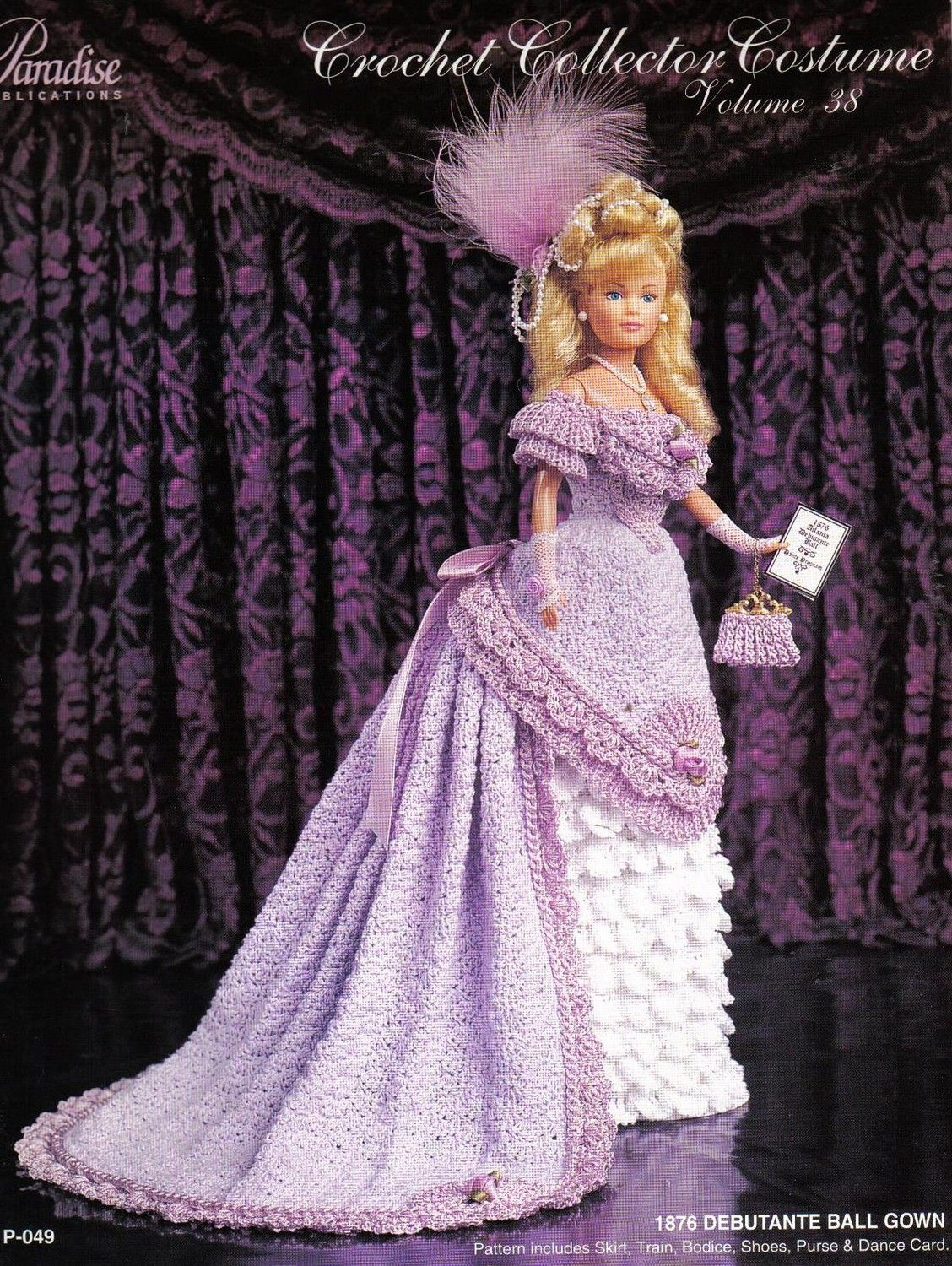 Crochet Ball Gown Pattern with Printable Barbie Crochet Ball Gown Patterns Free