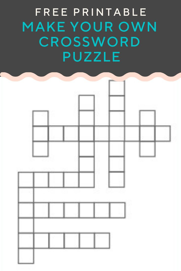 Crossword Puzzle Reading Worksheet Generator throughout Make a Crossword Free Printable