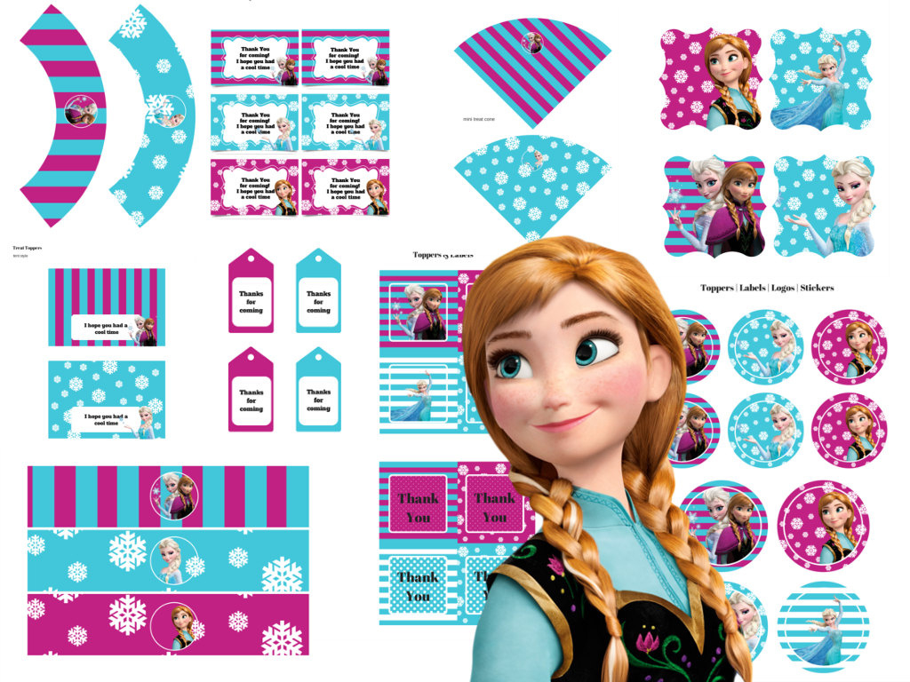 Disney Frozen Party Package - Magical Printable for Free Printables For Frozen Party