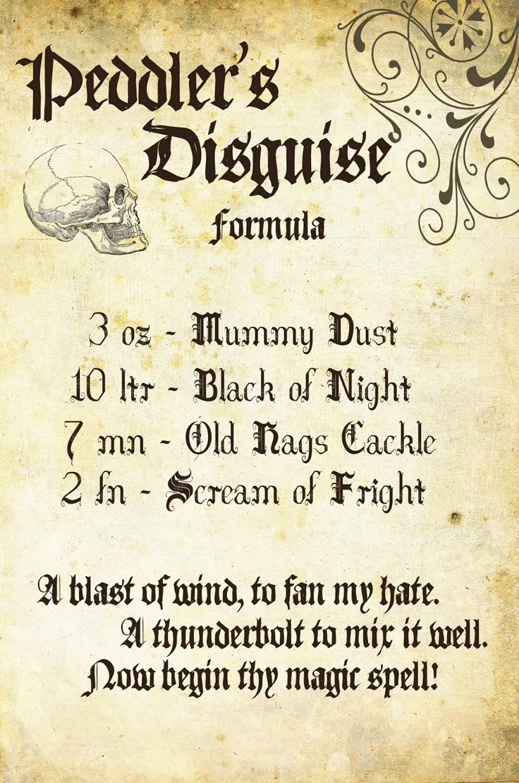 Diy Halloween Spell Book within Free Printable Wiccan Spells