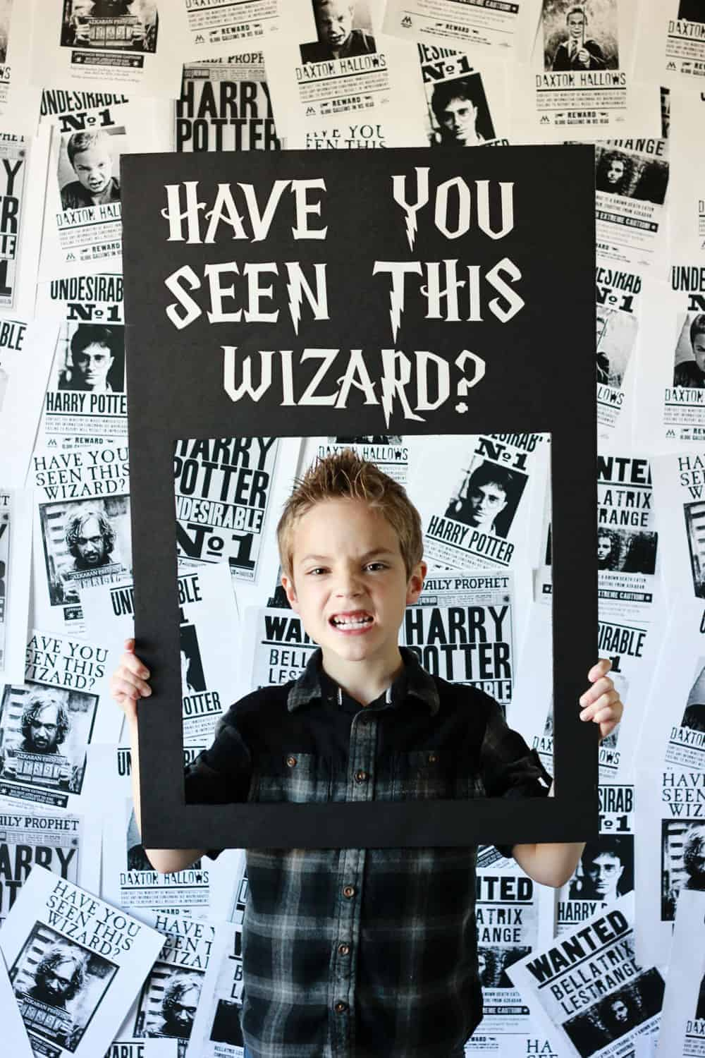 Diy Harry Potter Photo Booth - One Sweet Appetite throughout Harry Potter Photo Booth Props Free Printable