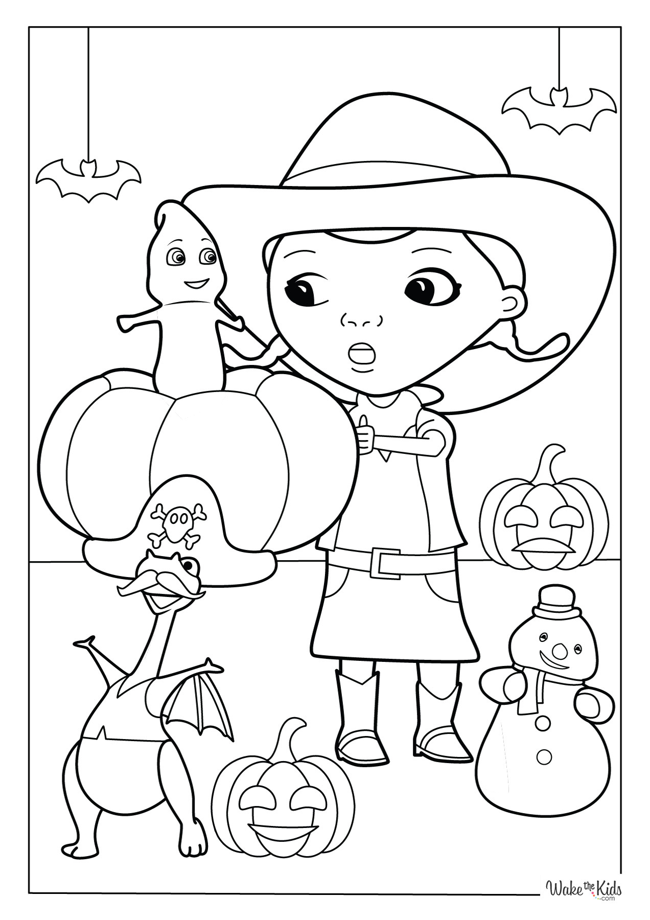 Doc Mcstuffins Coloring Pages (Free Printable Pdfs) | Wakethekids intended for Doc Mcstuffins Free Printable Coloring Pages