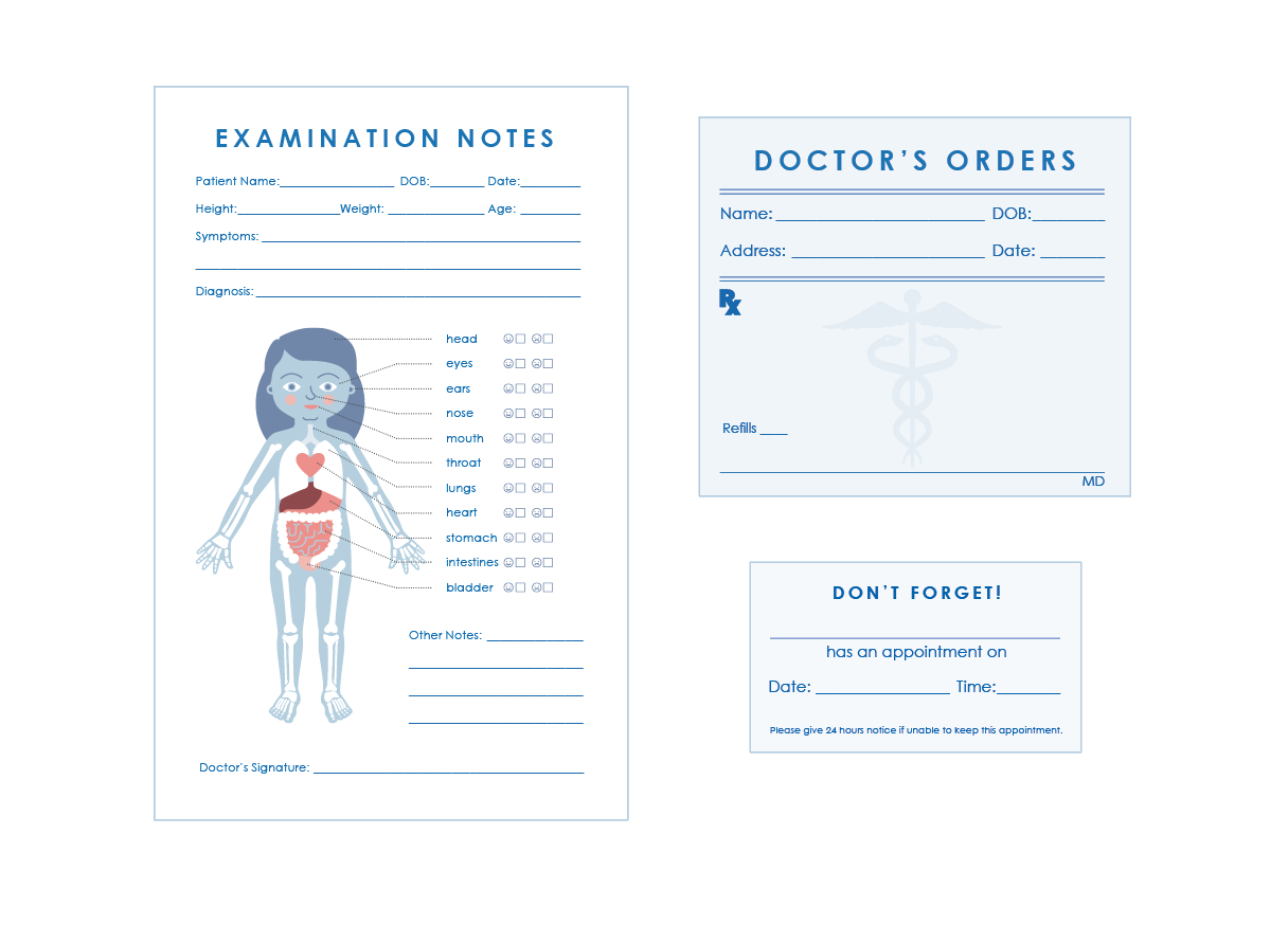 Doctor&amp;#039;S Office — Play With Cmyk - Free Printables within Dramatic Play Doctor&amp;#039;S Office Free Printables