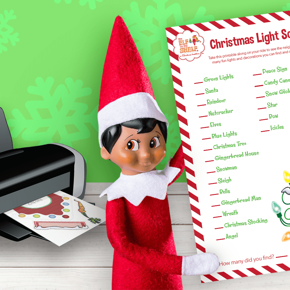 Download These 10 Free Printables For Your Scout Elf | The Elf On inside Template Free Elf on the Shelf Printables