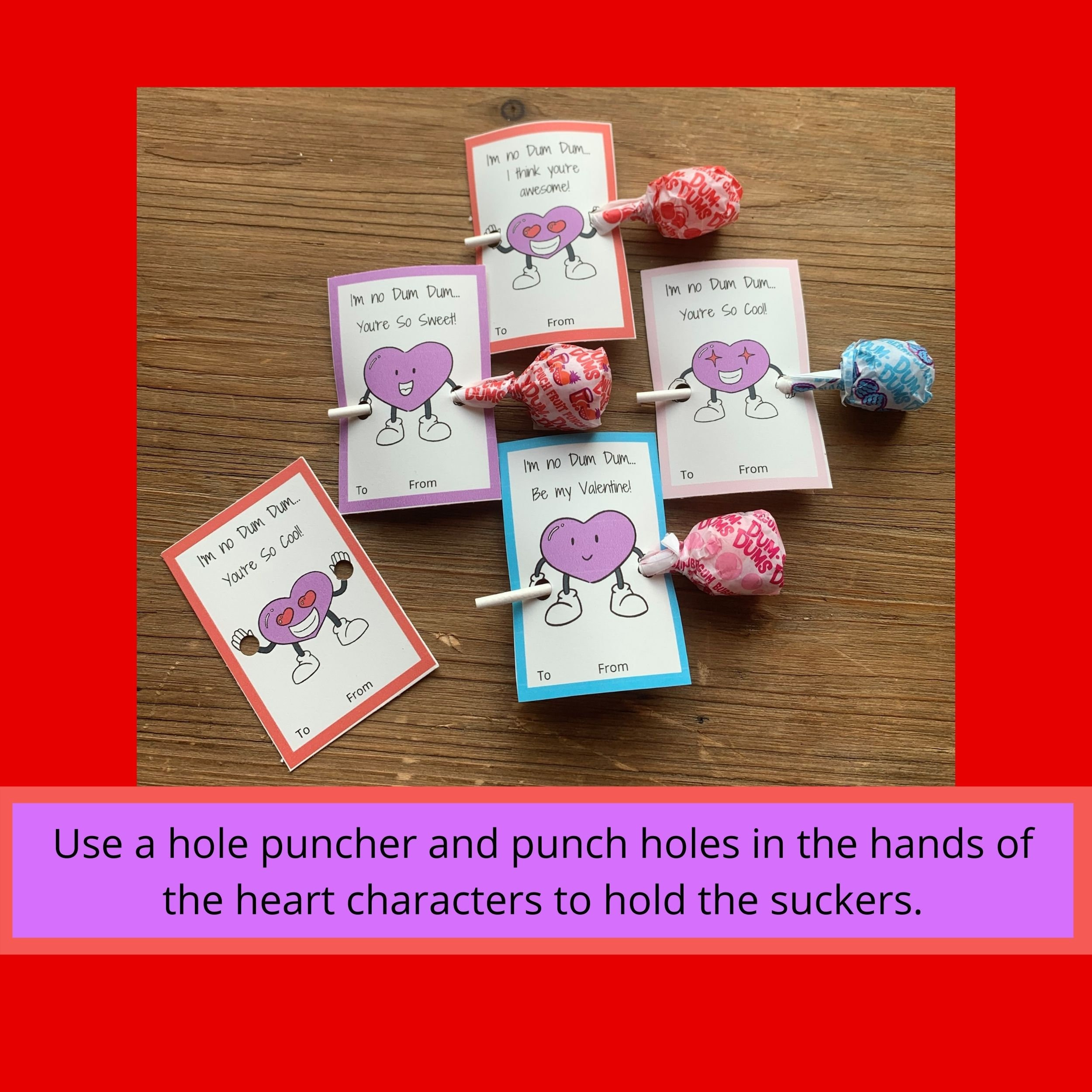 Dum Dum Holder Valentine&amp;#039;S Day Cards / Printable Valentines with regard to Dum Dum Valentine Printable