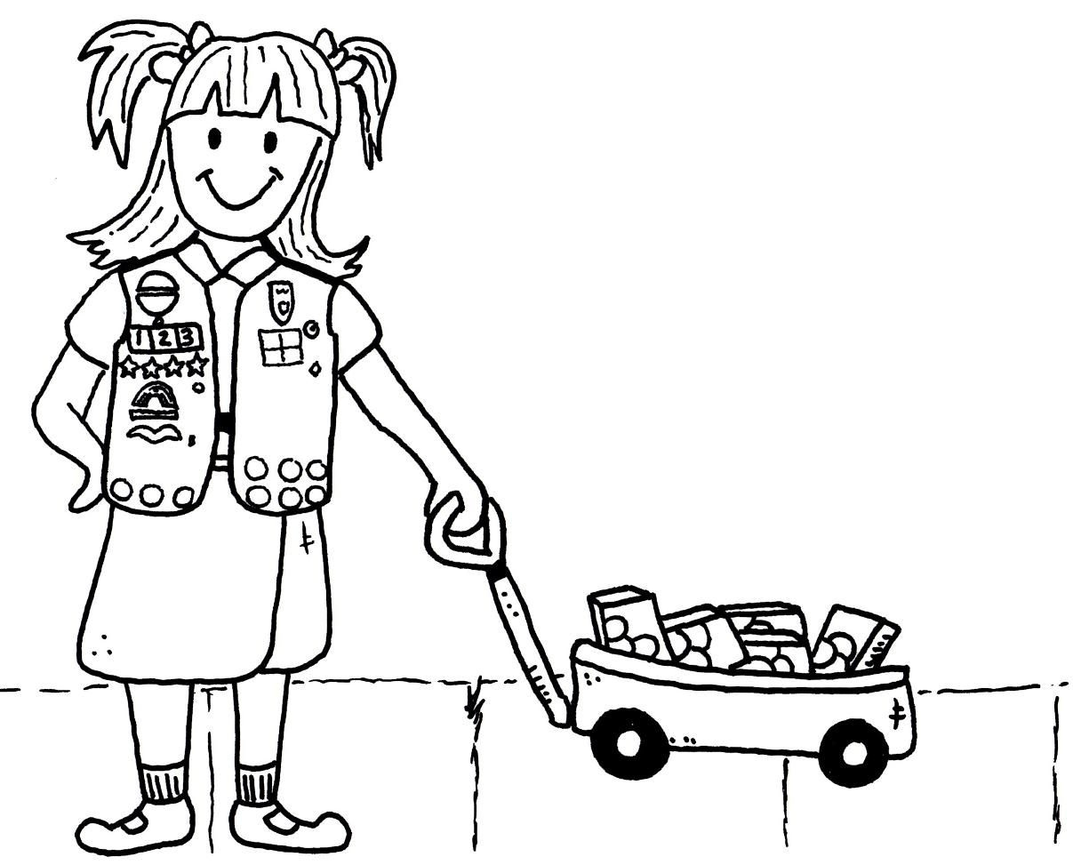 ▷ Girl Scout: Coloring Pages &amp;amp; Books - 100% Free And Printable! in Free Printable Girl Scout Brownie Coloring Pages