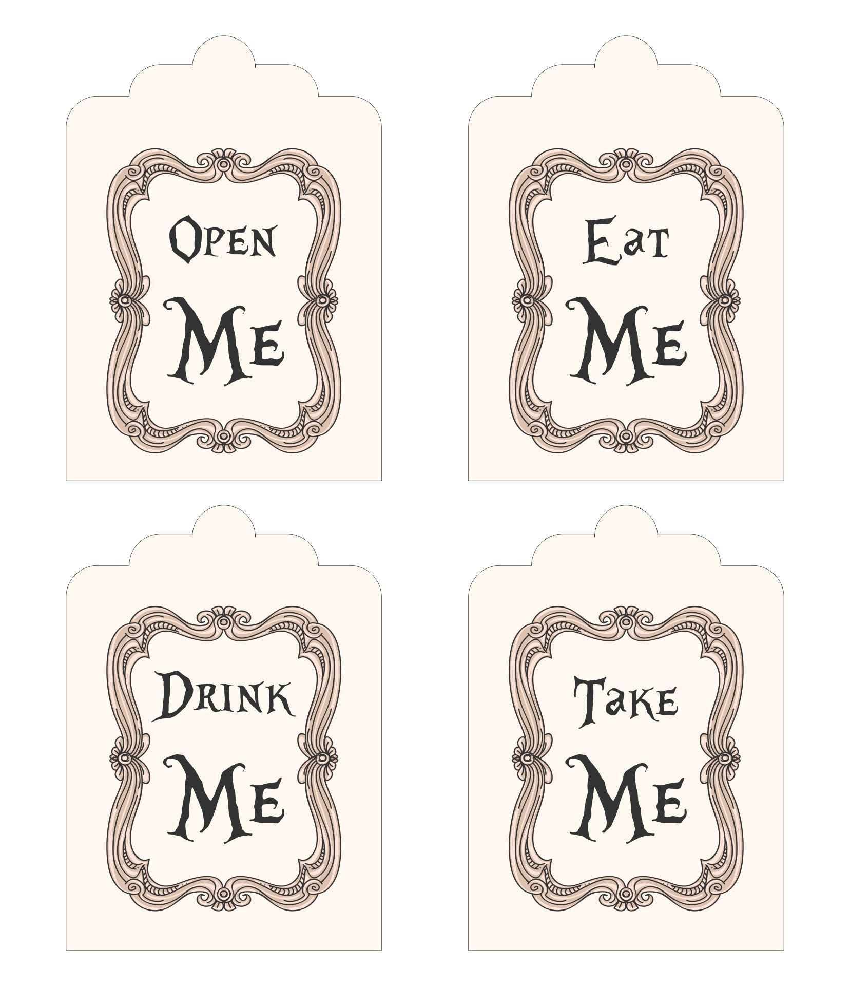 Eat Me Drink Me Templates - 13 Free Pdf Printables | Printablee pertaining to Free Printable Alice in Wonderland Drink Me Labels Printable