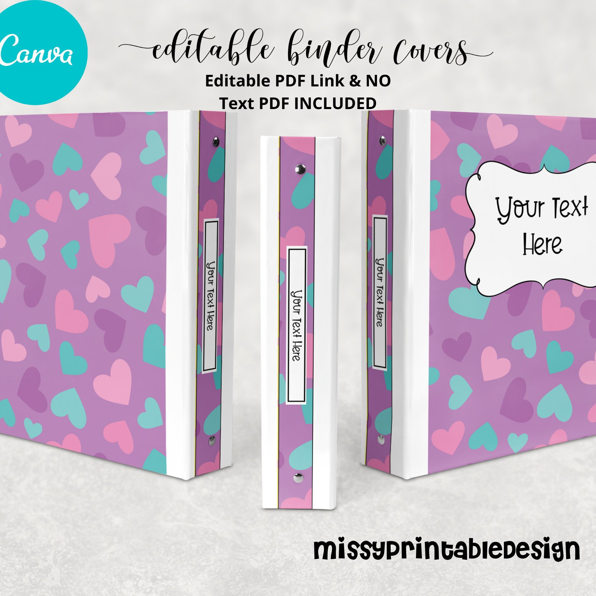 Editable Binder Covers &amp;amp; Spines Pattern Themed, Printable Binder intended for Free Printable Teacher Cda Portfolio Cover Template