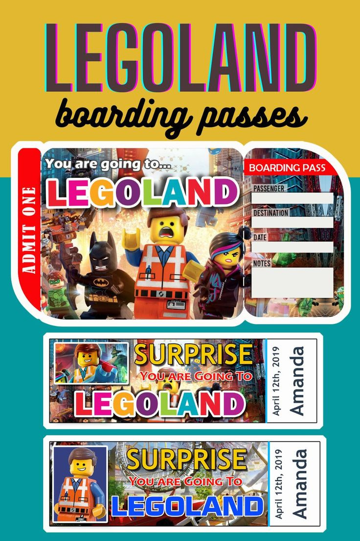 Editable Legoland Boarding Pass Template Pdf throughout Free Printable Legoland Ticket Template