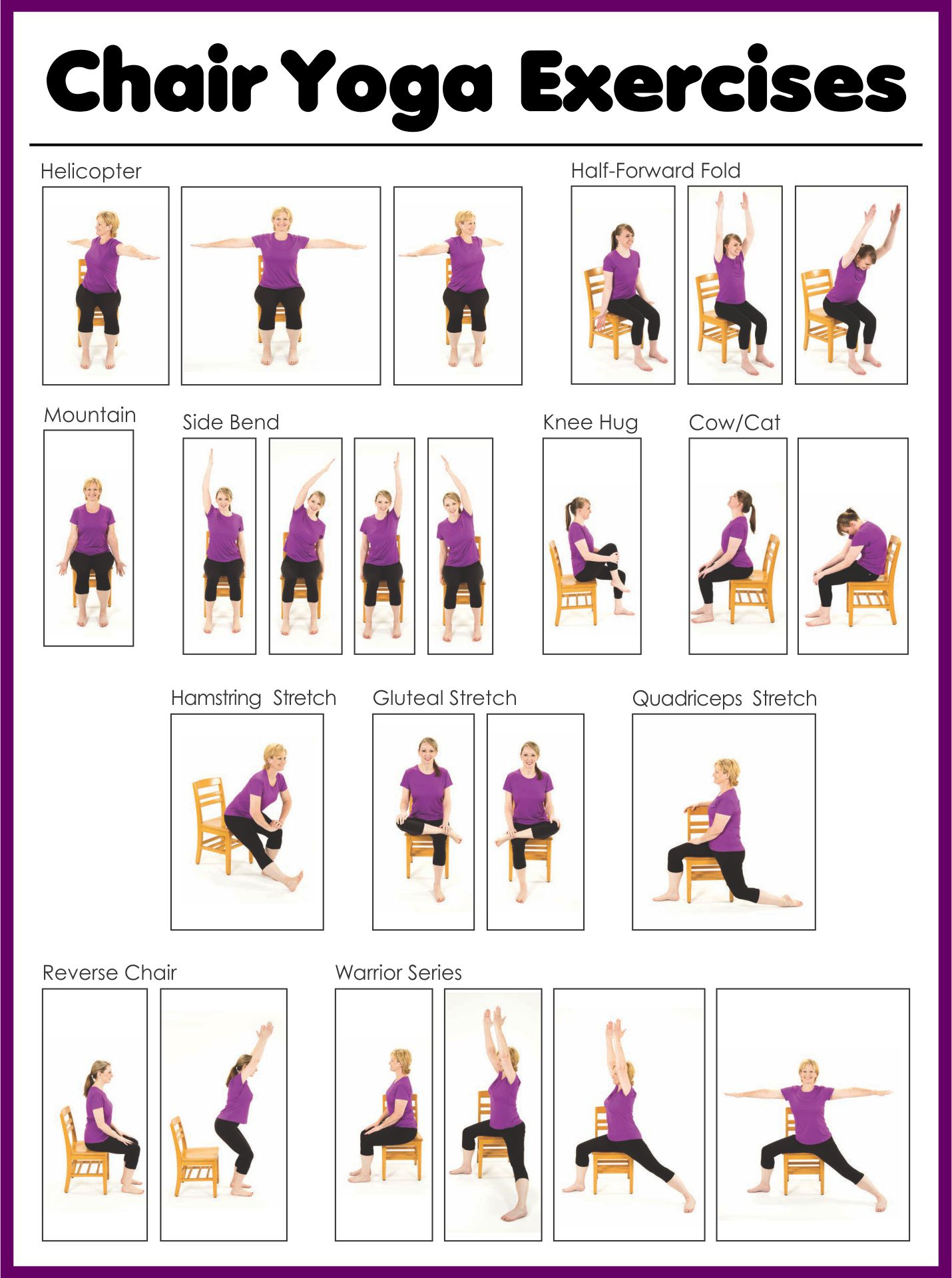 Elderly Senior Discount Chair Exercises Printable intended for Free Printable Chair Yoga For Seniors