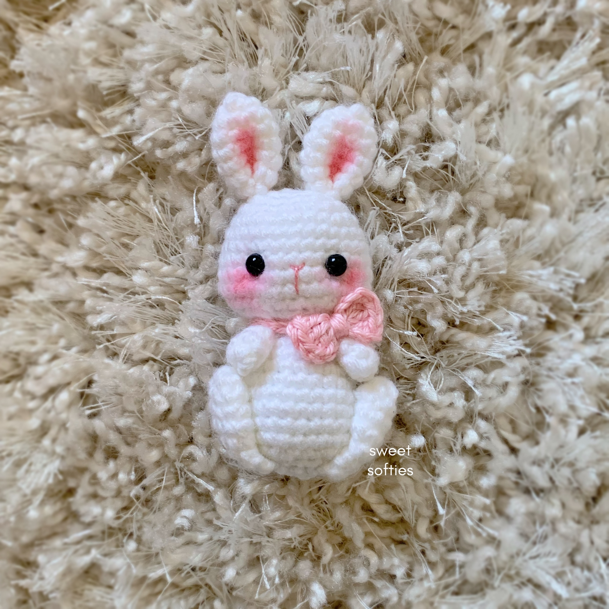 Ellie The Easter Bunny · Free Amigurumi Crochet Pattern - Sweet in Free Printable Crochet Bunny Pattern