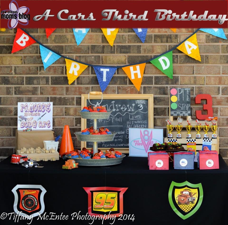 Everything You Need To Plan A Cars Birthday At Home {With Free regarding Cars Themed Birthday Party Printables