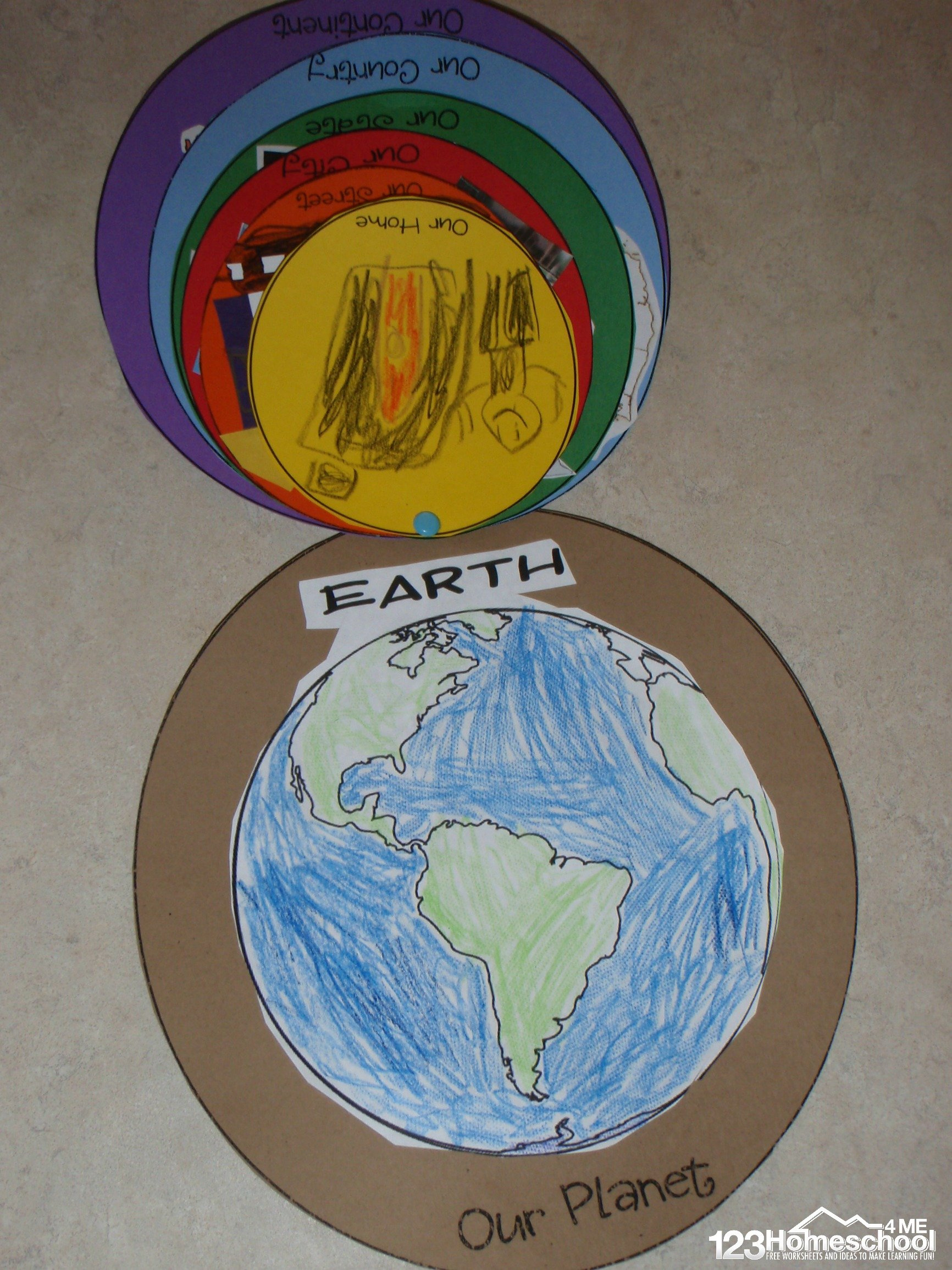 🏠 🌎 Free Where Do I Live Free Printable Activity with regard to Printable Learning About Our World