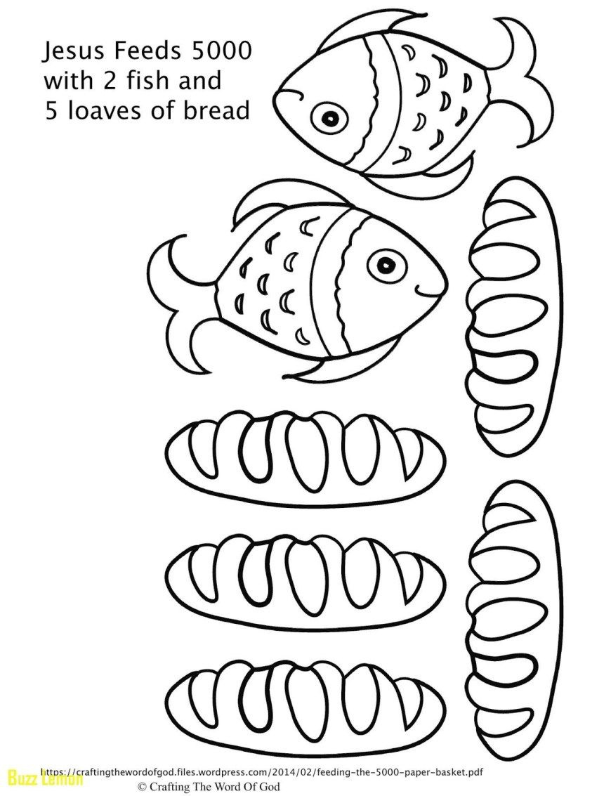 Feeding 5000 Activity For Kids with regard to Free Printable Loaves And Fishes Craft Activity