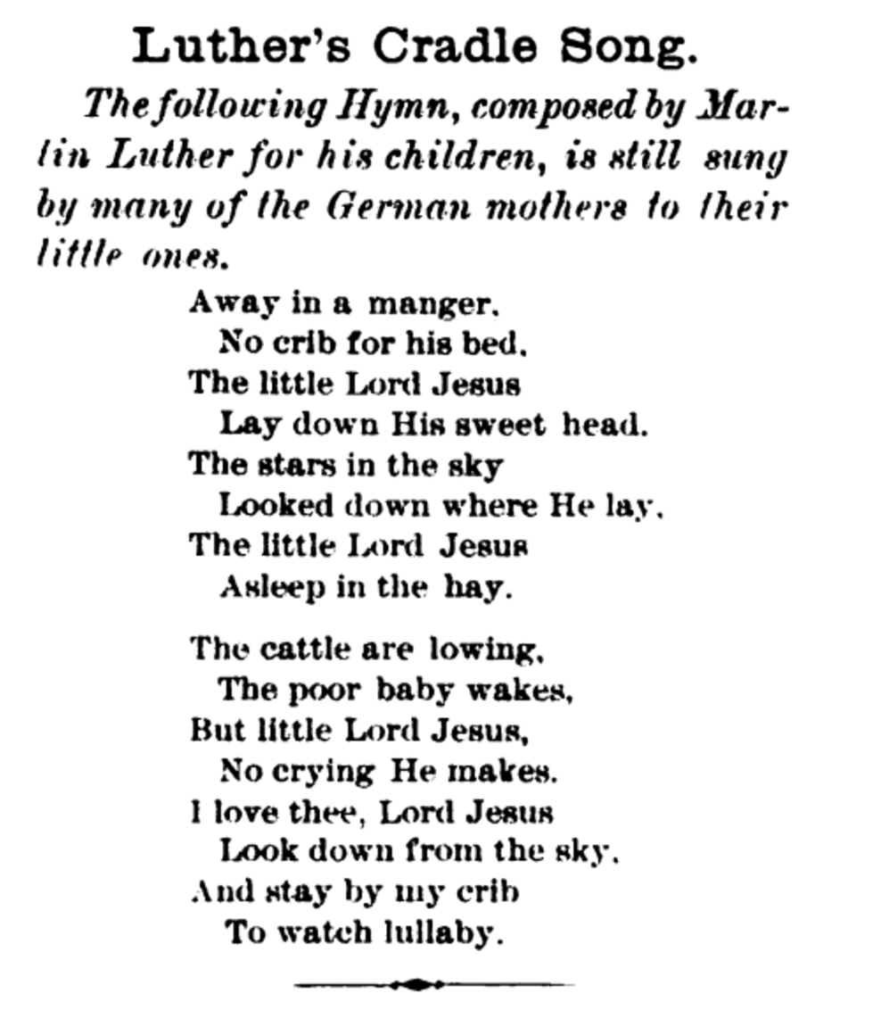 File:away In A Manger Lyrics - Wikimedia Commons throughout Lyrics Away In A Manger Printable