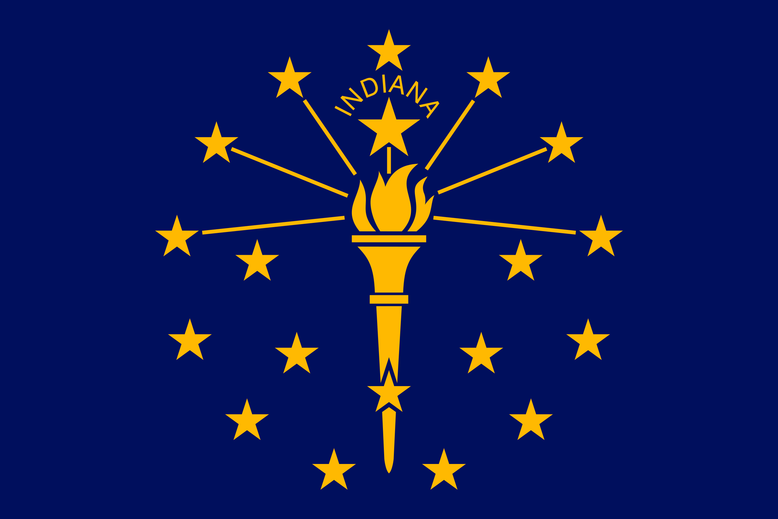 File:flag Of Indiana.svg - Wikimedia Commons in Printable Indiana State Flag