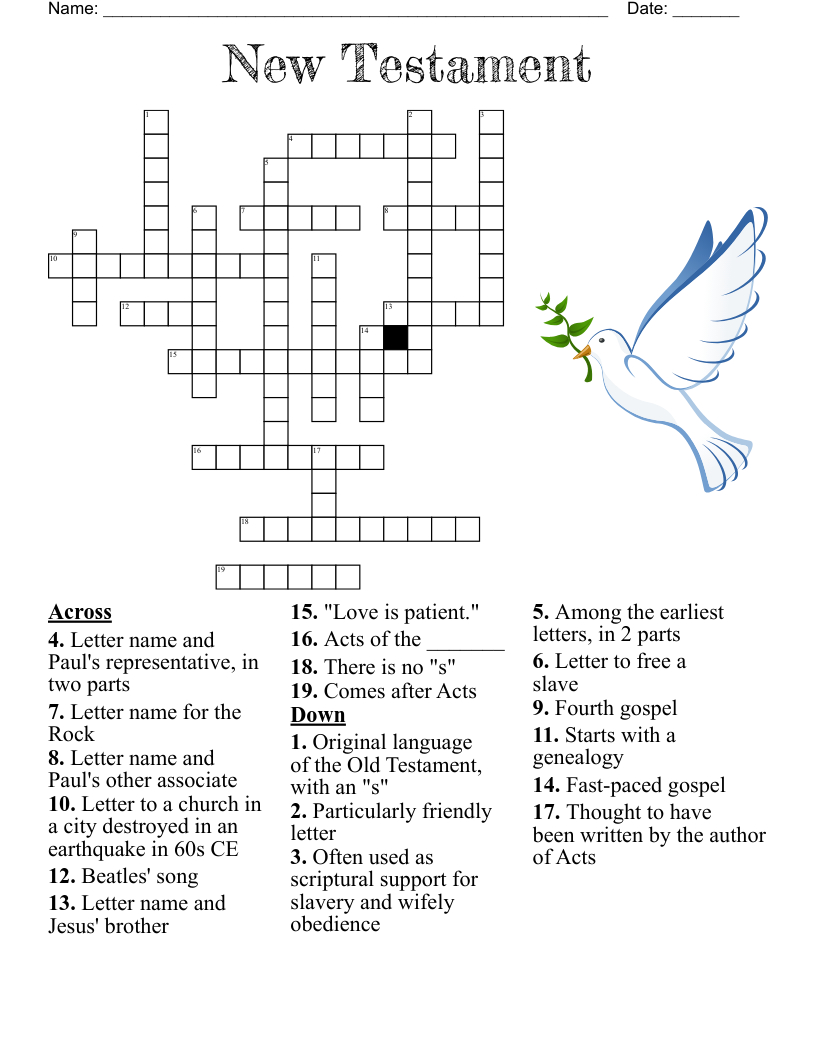 Finke Family Crossword - Wordmint with regard to Oregonian Crossword Puzzle Printable