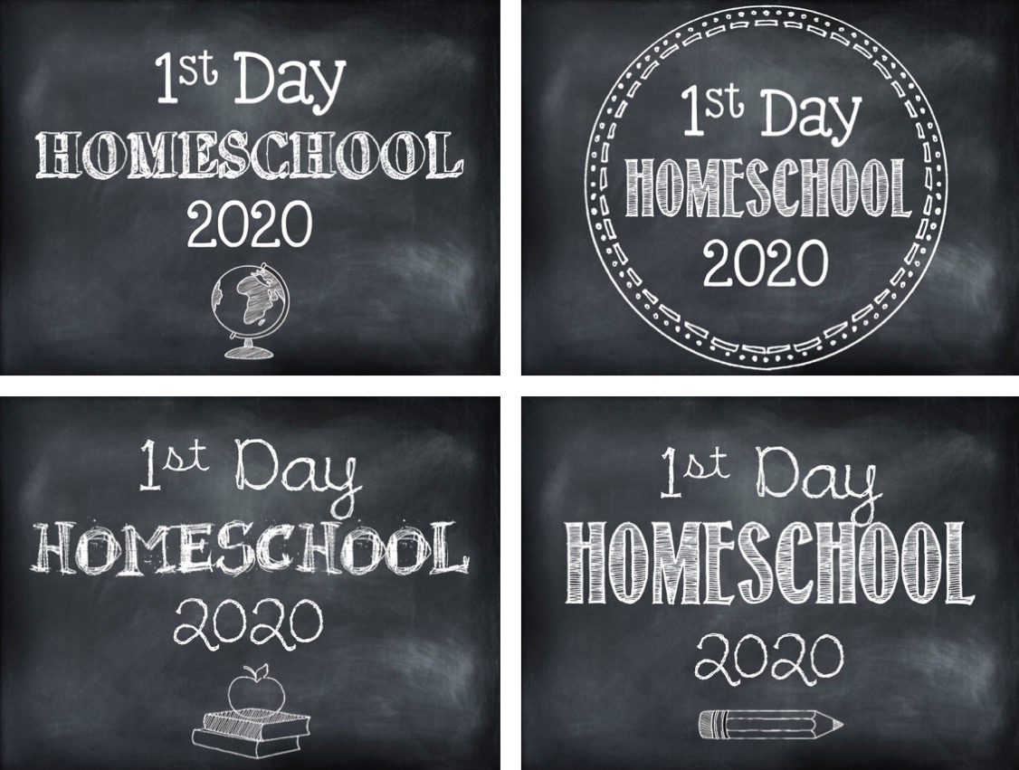 First Day Of Homeschool Printables - House Of Hargrove in First Day Of Homeschool Printable