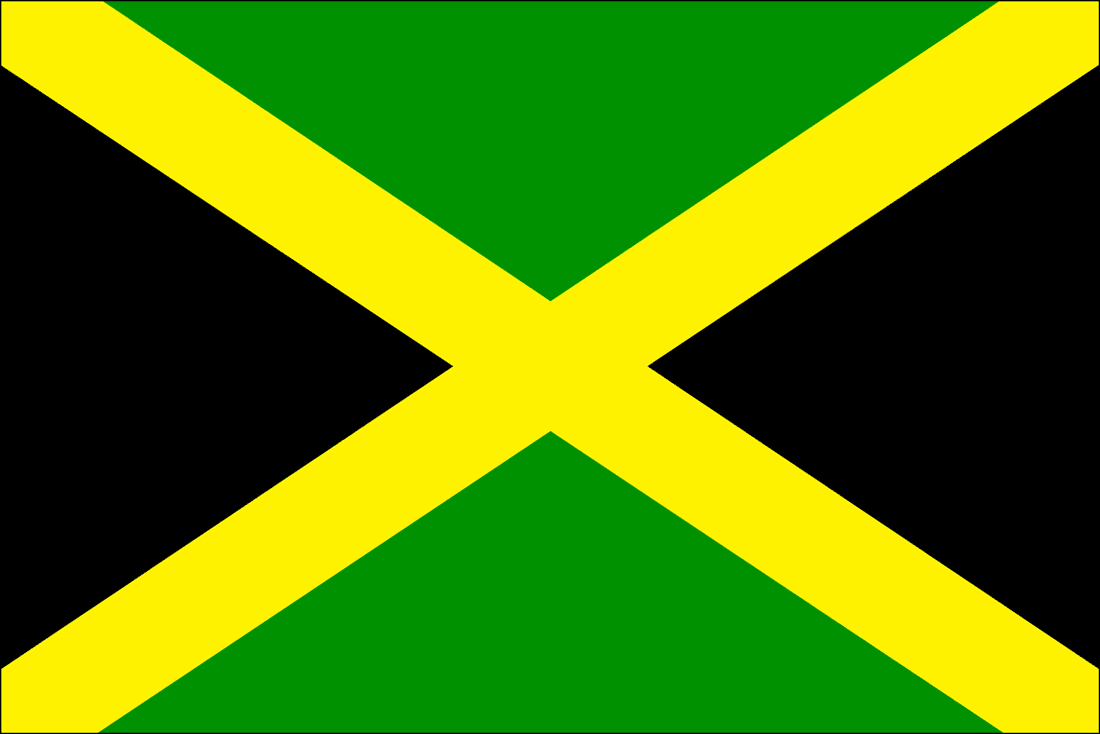 Flag Of Jamaica, At Printcolorfun throughout Flag Of Jamaica Printable