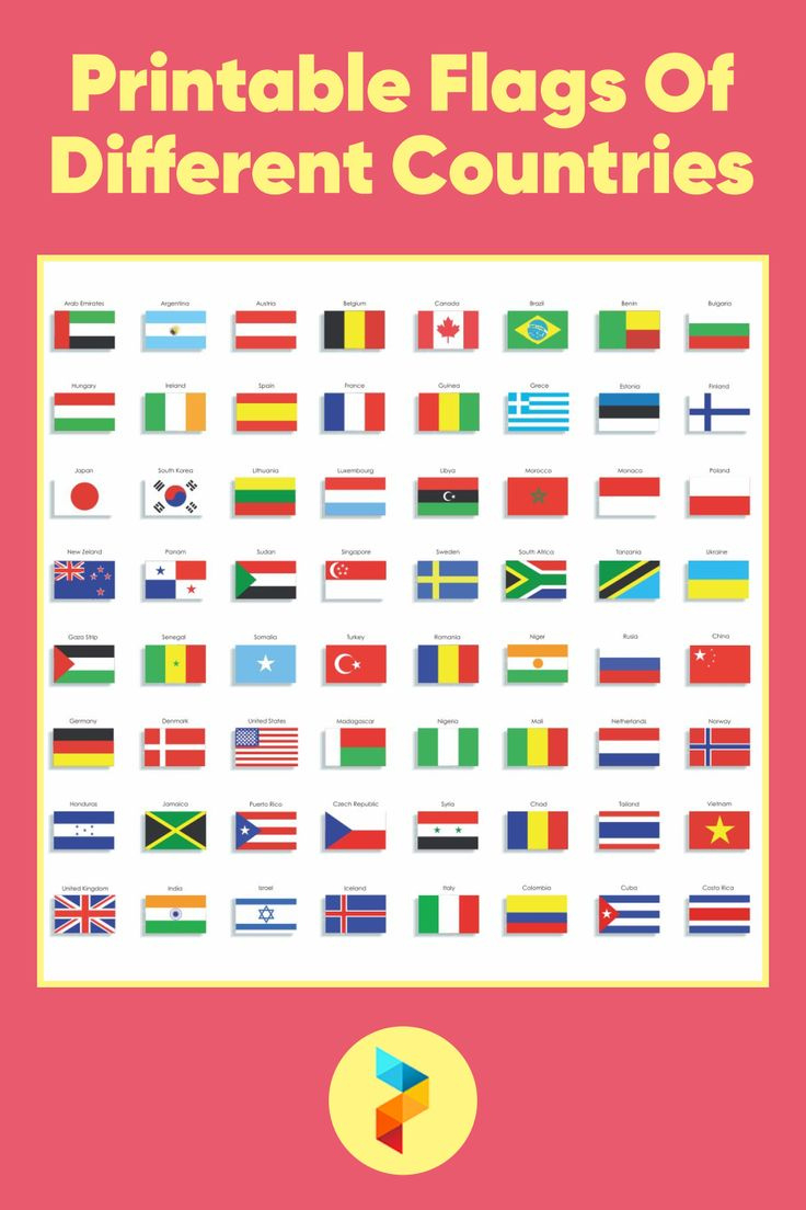 Flags Of Different Countries - 20 Free Pdf Printables | Printablee regarding Flags Of The World Free Printable