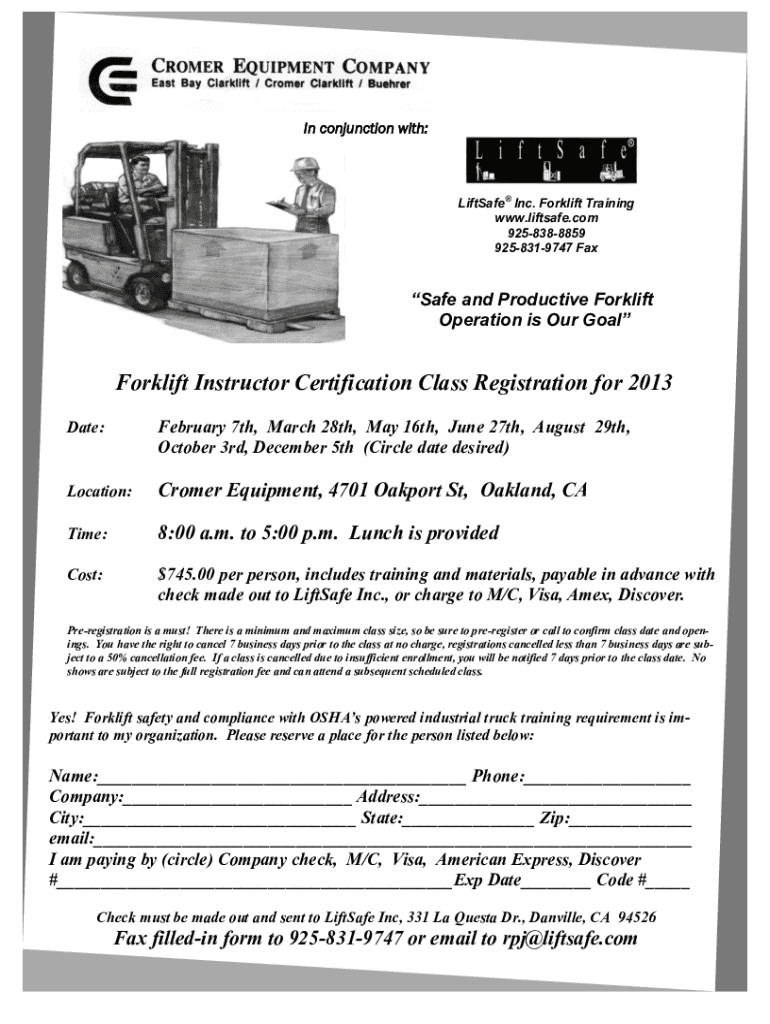 Forklift Certification Template Word - Fill Online, Printable throughout Free Printable Forklift License