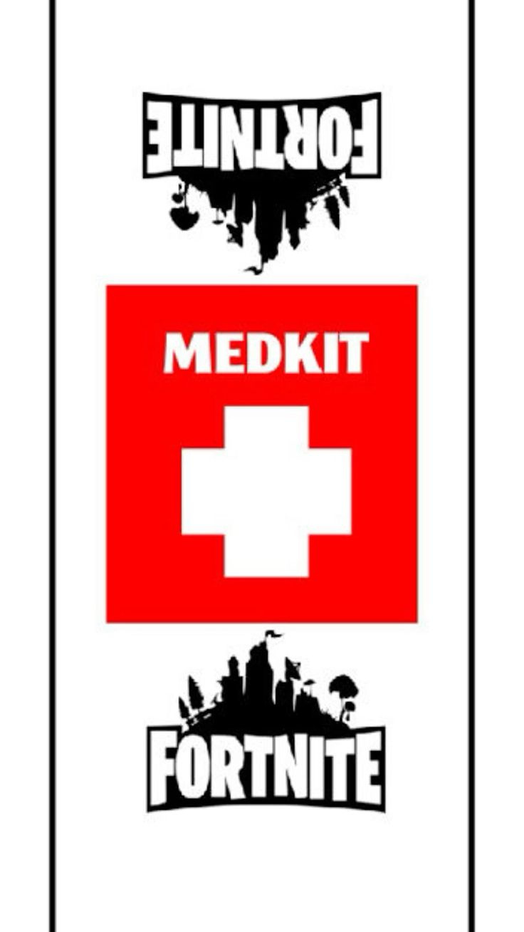 Fortnite Med Kit Candy Bar Wrapper regarding Printable Free Fortnite Medkit Label