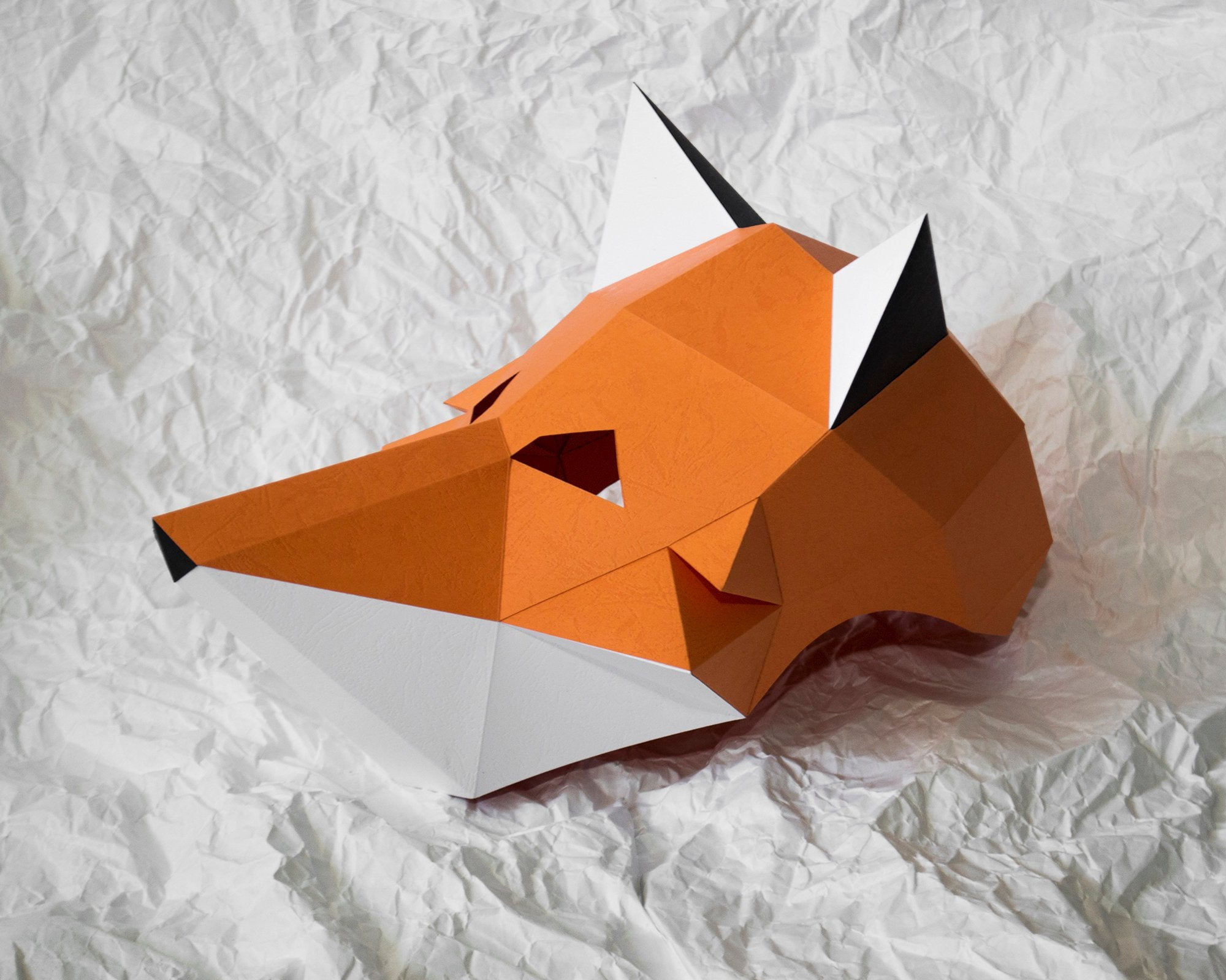 Fox Mask : Scor-Pal, Maker Of Scor-Tape And Scor-Pal Scoring Board inside Free Printable 3D Fox Mask Template