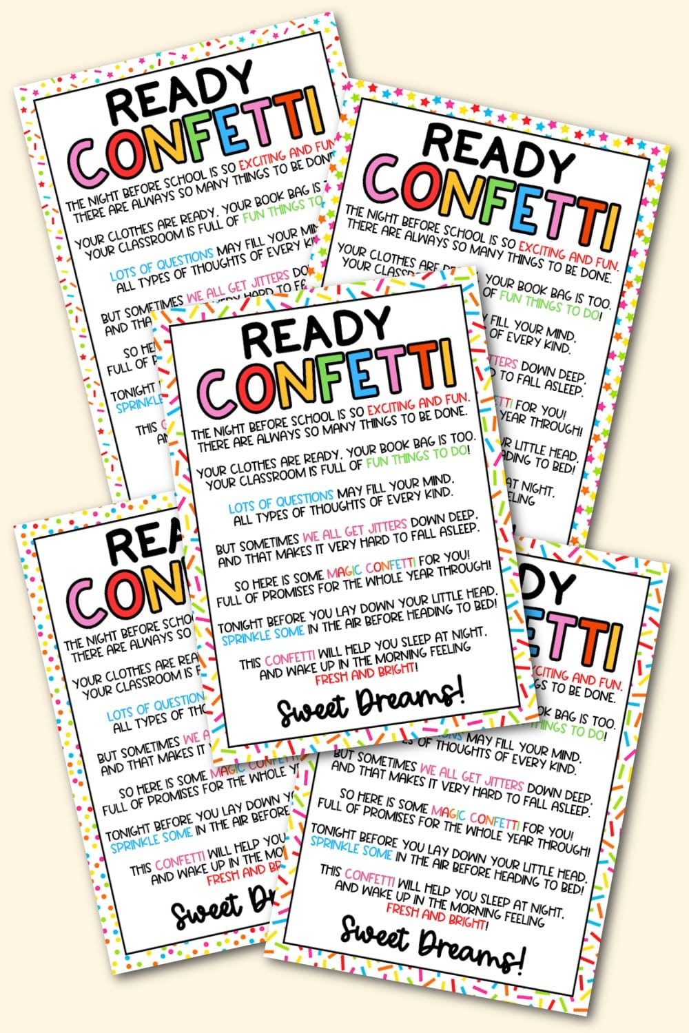 Free Back To School Ready Confetti Printable - Kara Creates inside Ready Confetti Free Printable