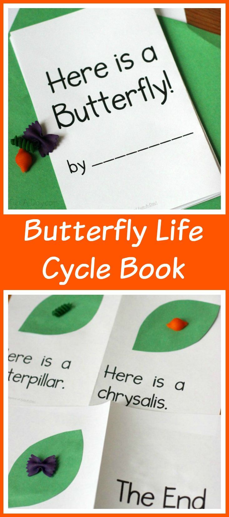 Free Butterfly Life Cycle Printable Book | Butterfly Life Cycle intended for Butterfly Life Cycle Printable Book