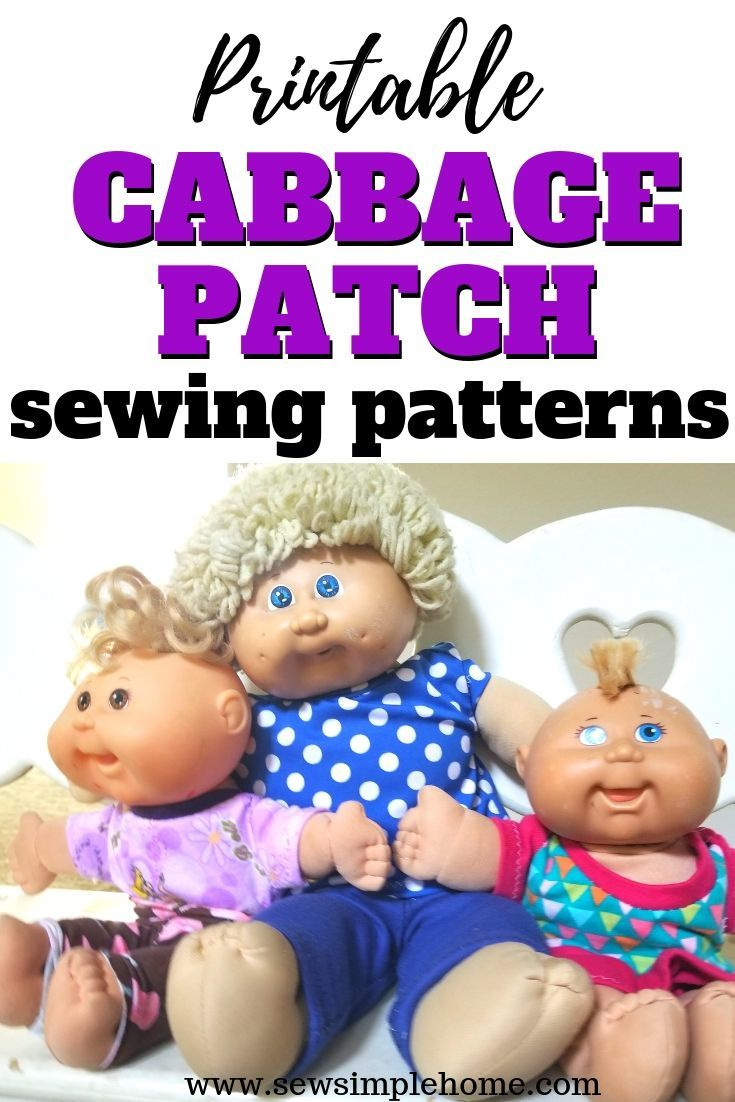 Free Cabbage Patch Doll Clothing Patterns pertaining to Free Printable Cabbage Patch Doll Patterns