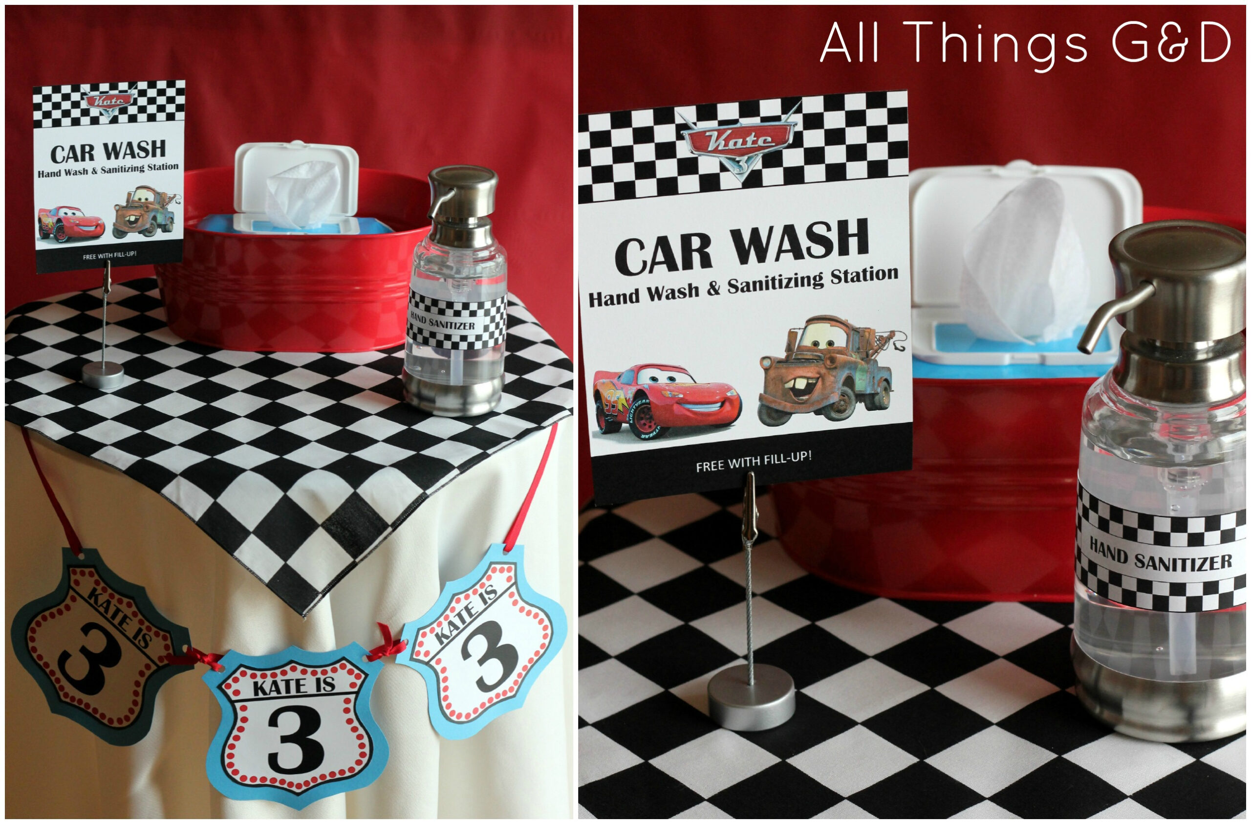 Free Cars Birthday Party Printables with regard to Cars Themed Birthday Party Printables