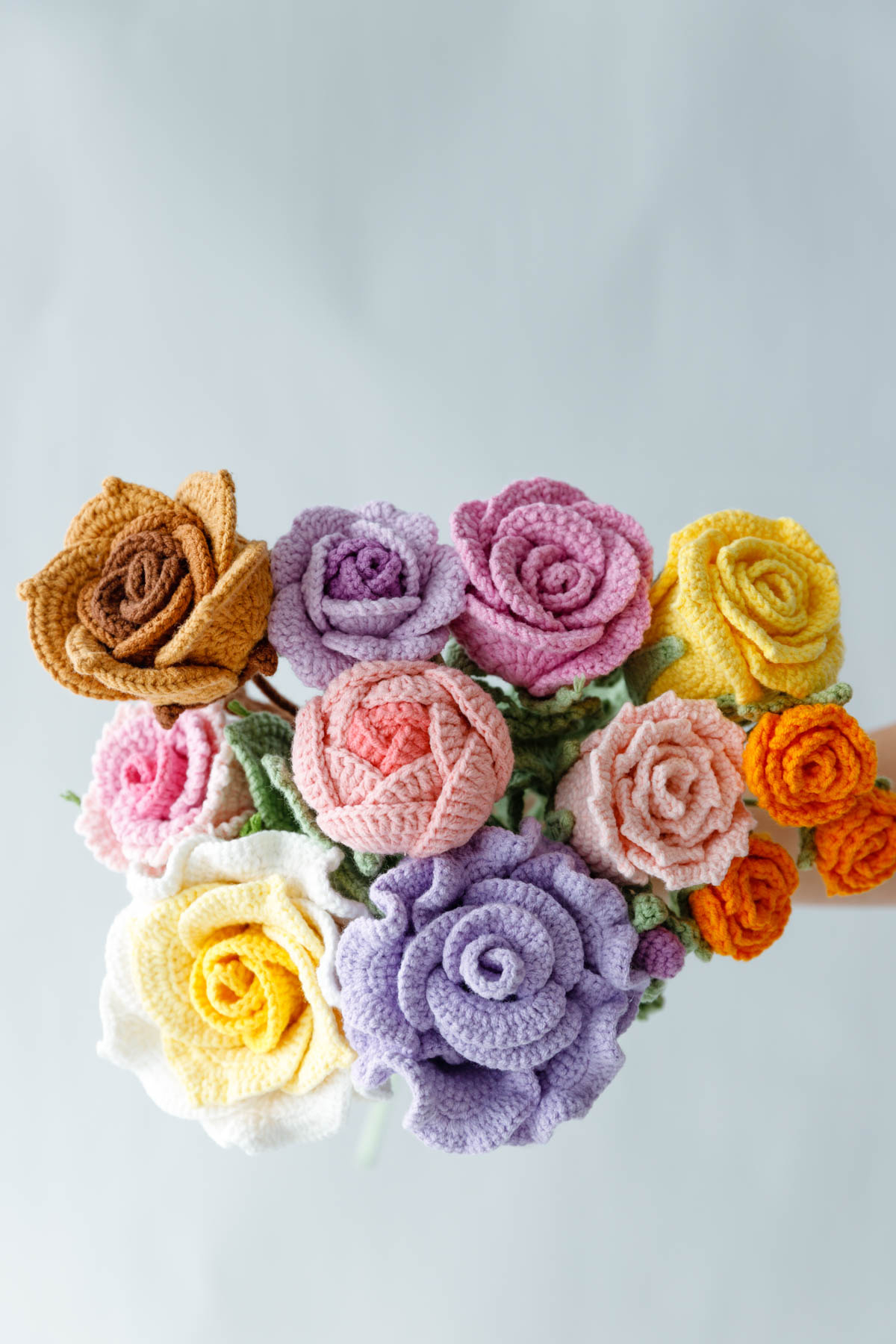 Free Crochet Rose Patterns List - How To Crochet Roses - Hookok intended for Free Printable Crochet Rose Pattern