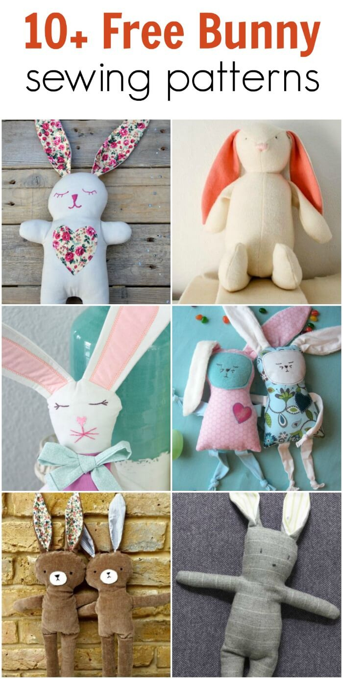 Free Easter Bunny Patterns - Diy Crush with regard to Printable Free Bunny Sewing Pattern