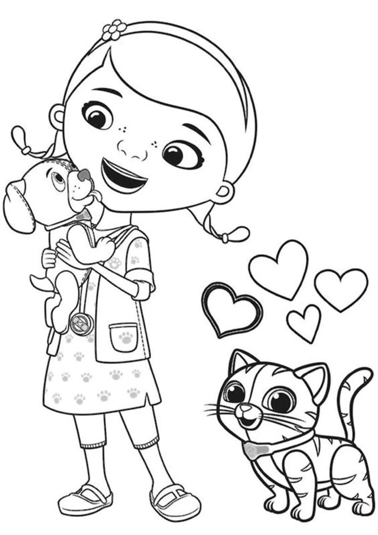 Free &amp;amp; Easy To Print Doc Mcstuffins Coloring Pages intended for Free Printable Doc Mcstuffins Coloring Pages