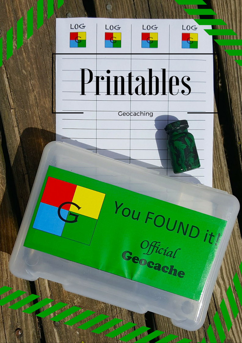 Free Geocache Printable Logs &amp;amp; Signs For Geocache Containers throughout Geocache Label Free Printable