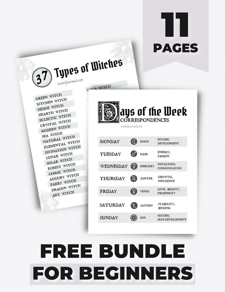 Free Grimoire Printable - Basic Magic Book Of Shadows Pages intended for Free Printable Grimoire Journal Pages