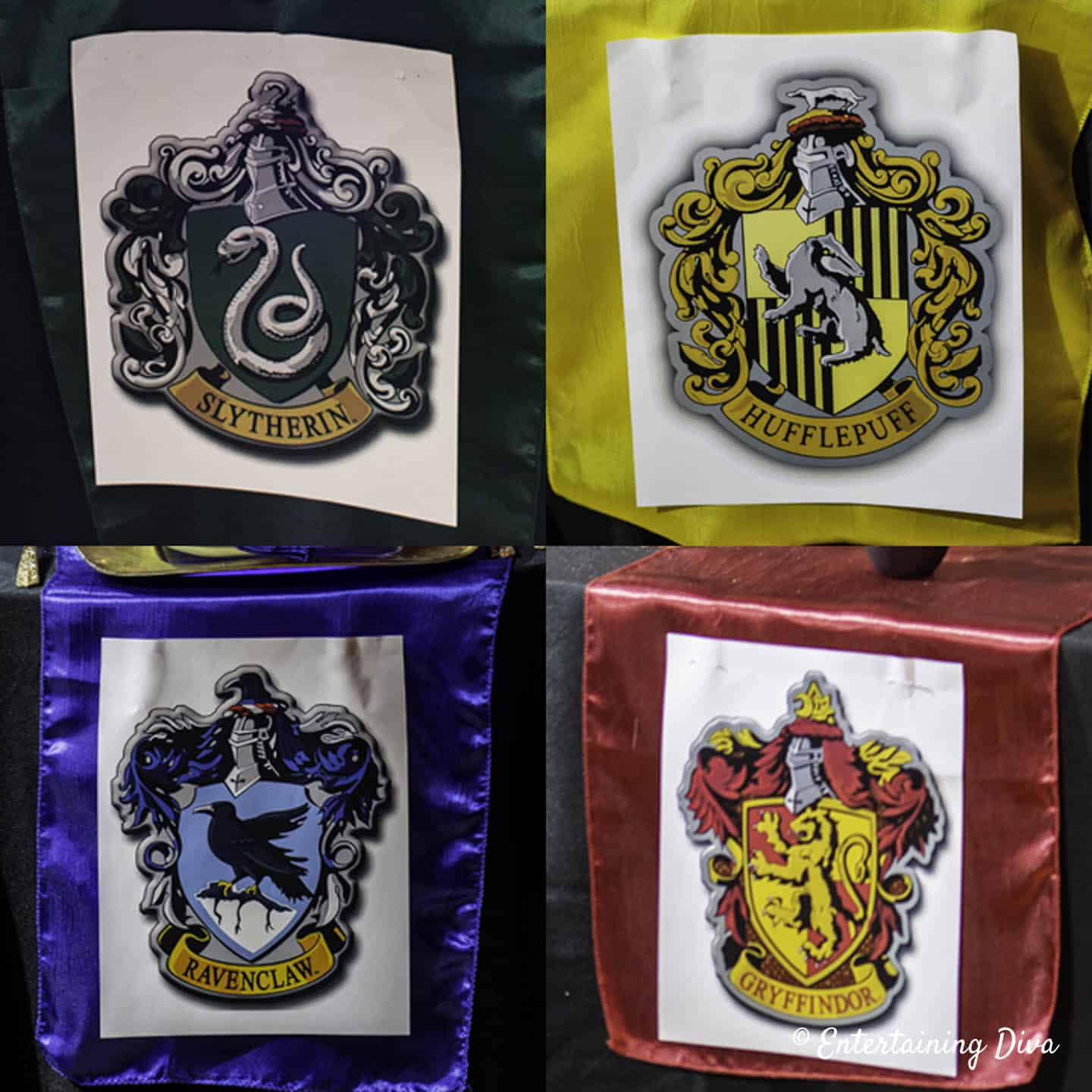 Free Harry Potter Printables And Fonts for Free Printable Harry Potter House Crests Printable