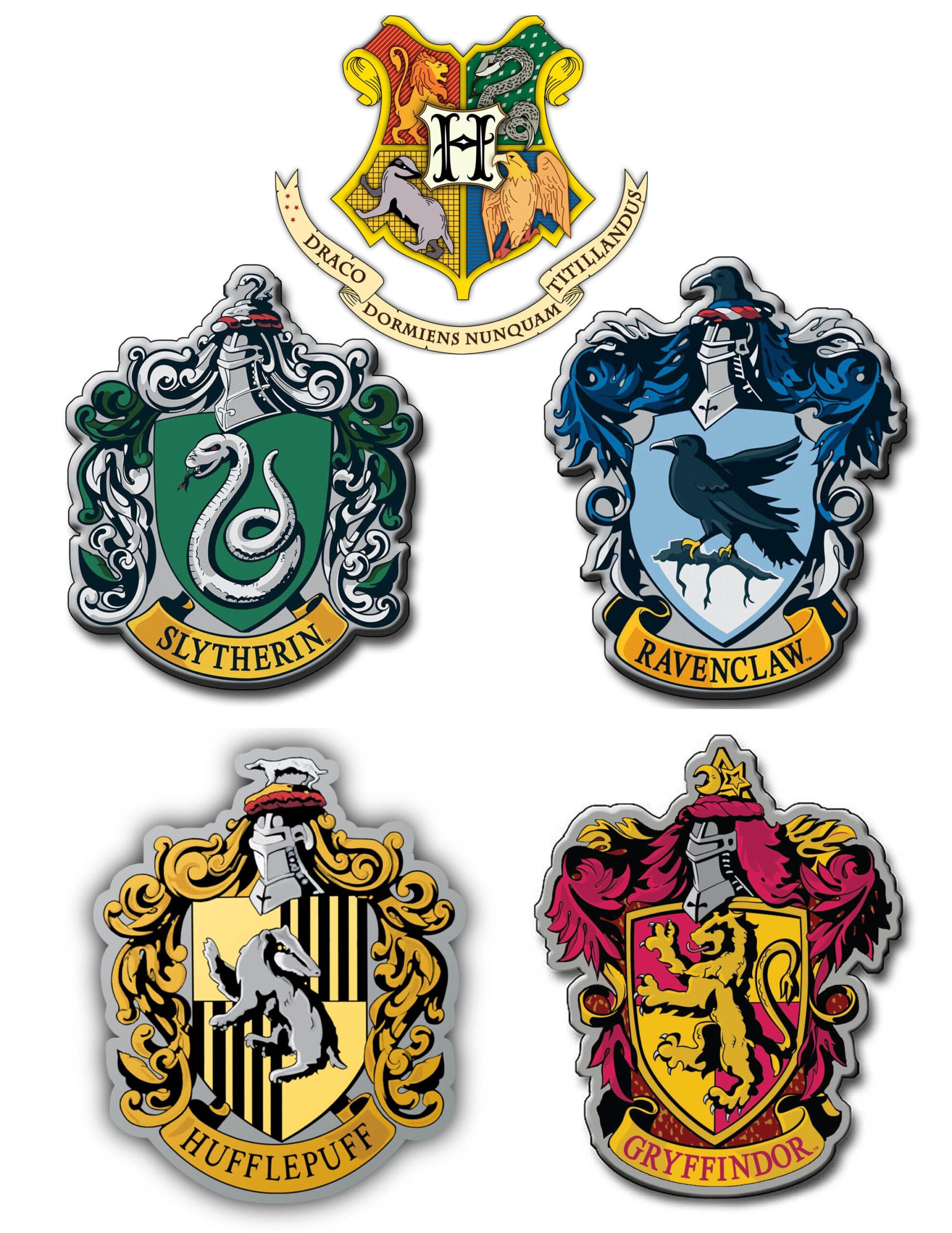 Free Harry Potter Printables And Fonts with Free Printable Harry Potter House Crests Printable