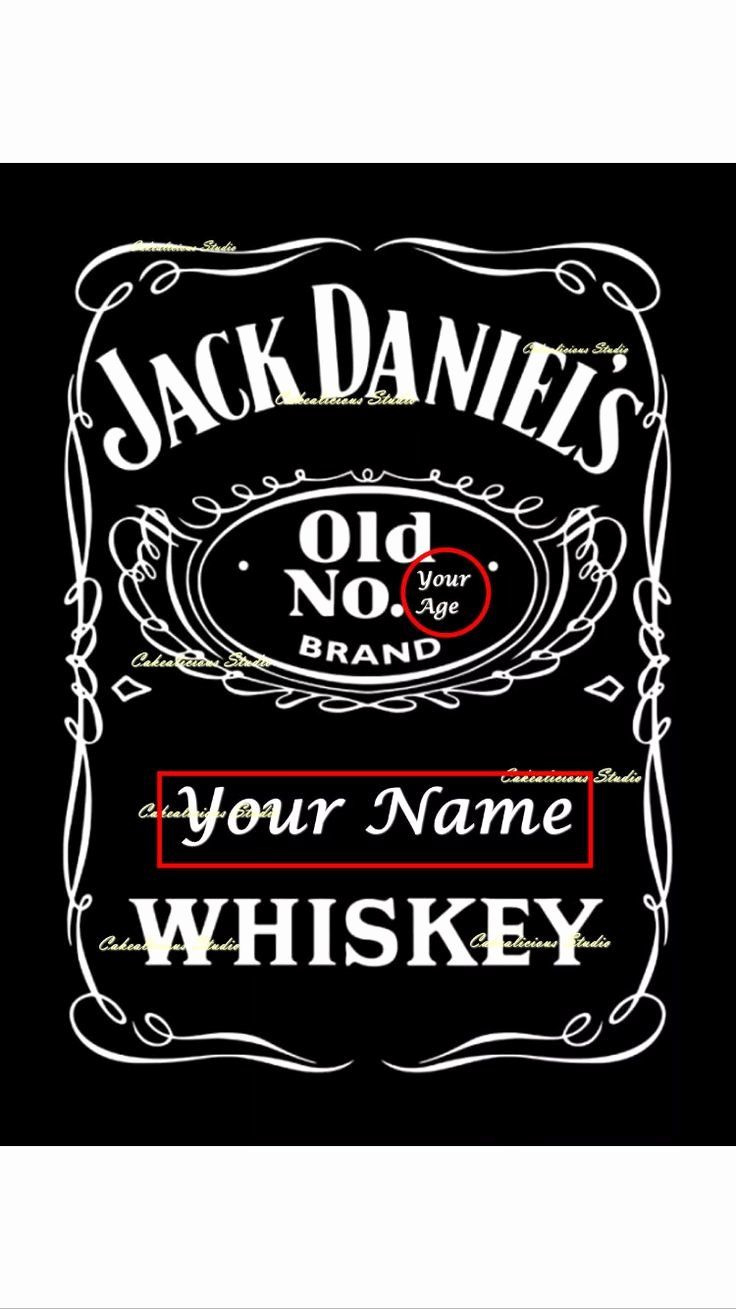 Free Jack Daniels Label Template with regard to Downloadable Free Printable Jack Daniels Template