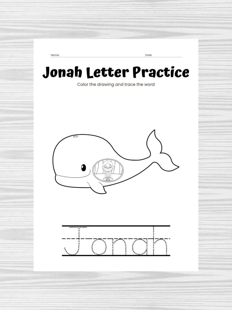 Free Jonah And The Whale Printables | Healing Home with regard to Free Printable Jonah And The Whale Craft Template