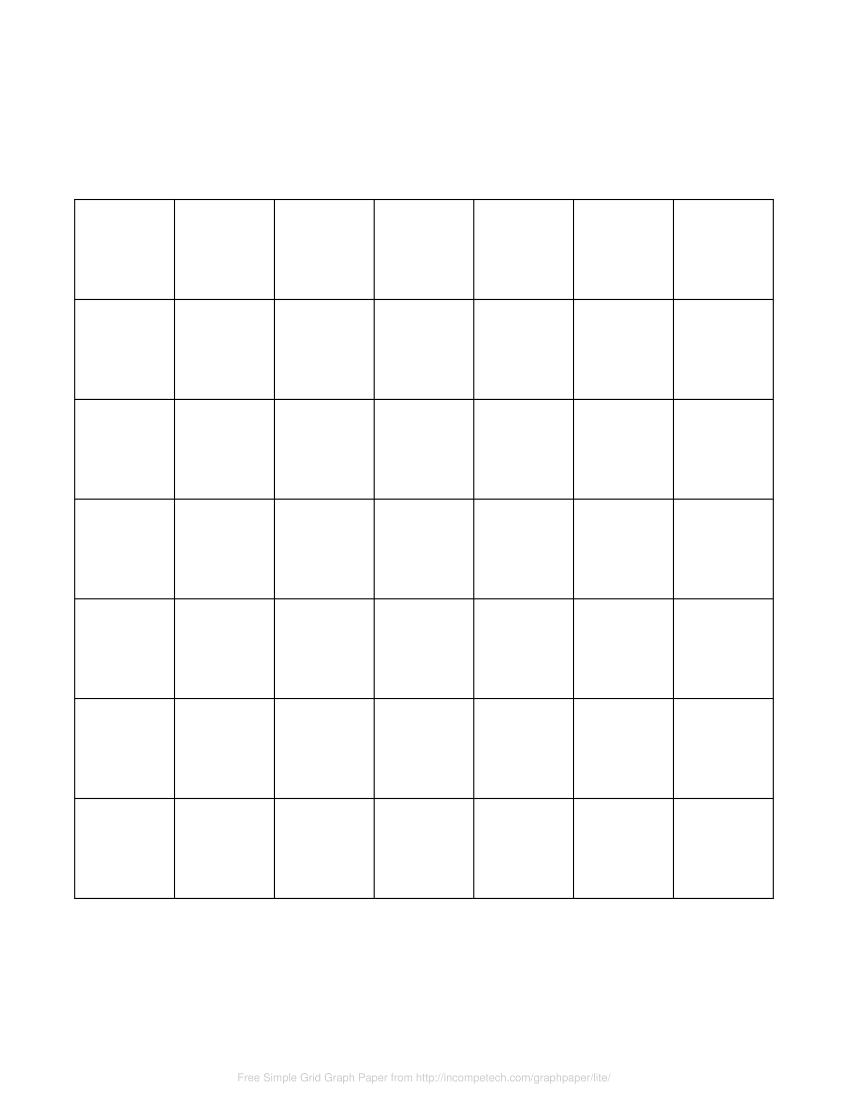 Free Online Graph Paper / Simple Grid regarding Free Printable Graph Paper 1 Inch