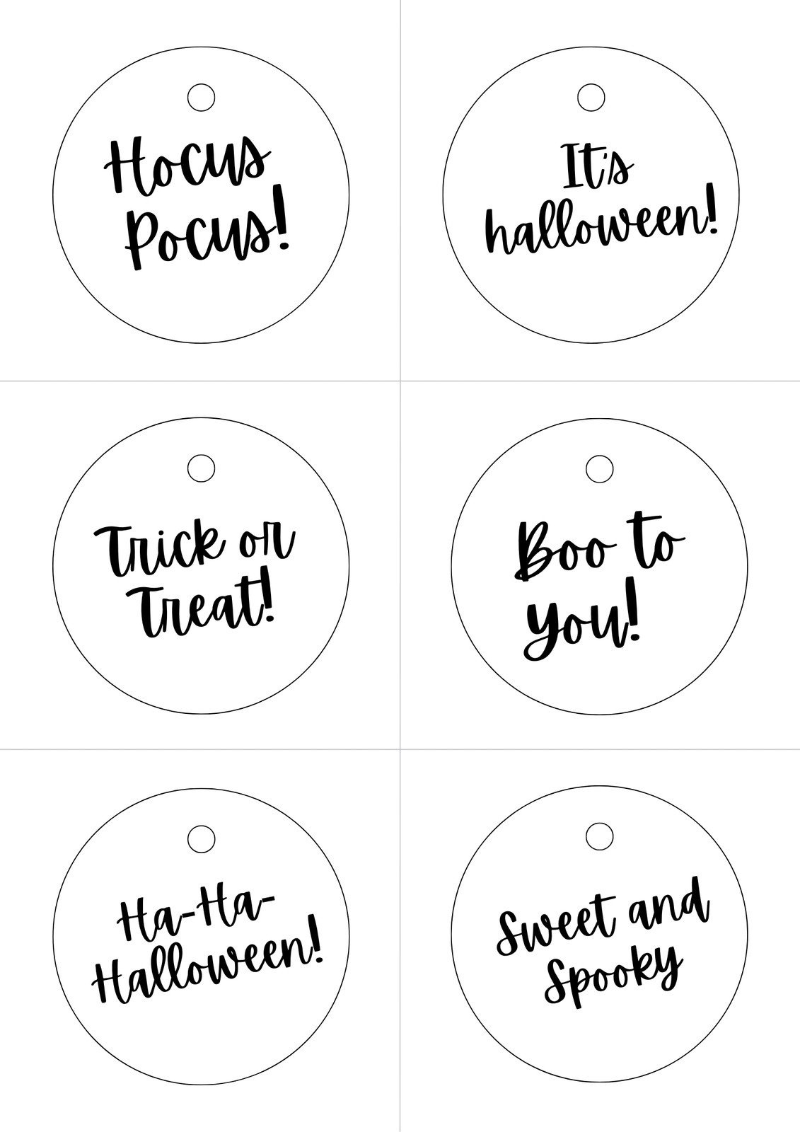 Free Printable And Customizable Halloween Tag Templates | Canva pertaining to Printable Halloween Gift Tags