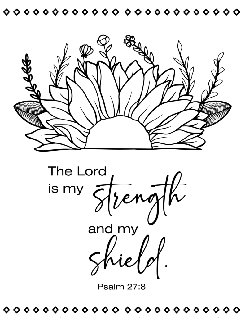 Free Printable Bible Verse Coloring Pages - Out Upon The Waters inside Free Printable Bible Color Sheets