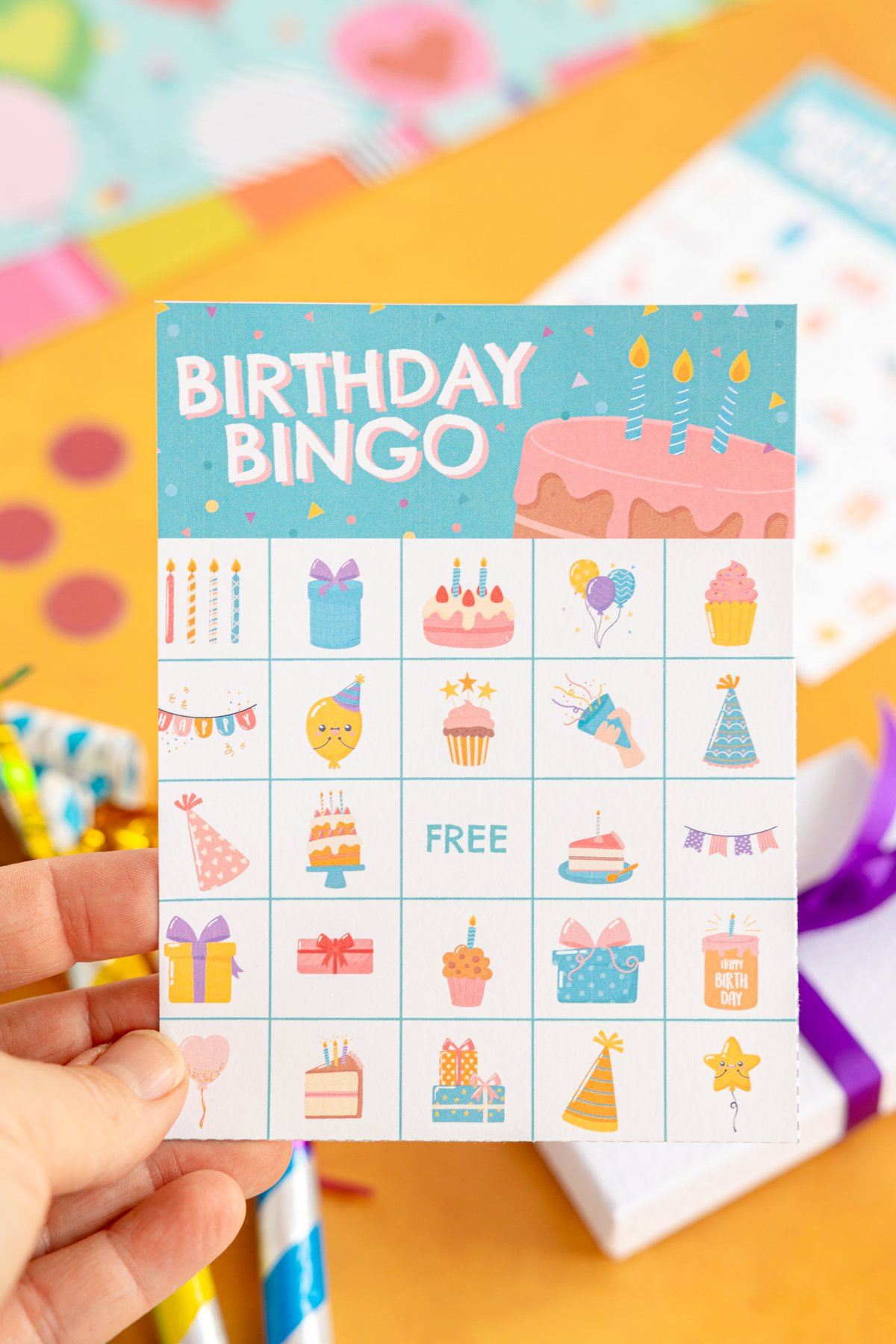 Free Printable Birthday Bingo Cards - Play Party Plan with regard to Free Printable Birthday Bingo Cards For Adults