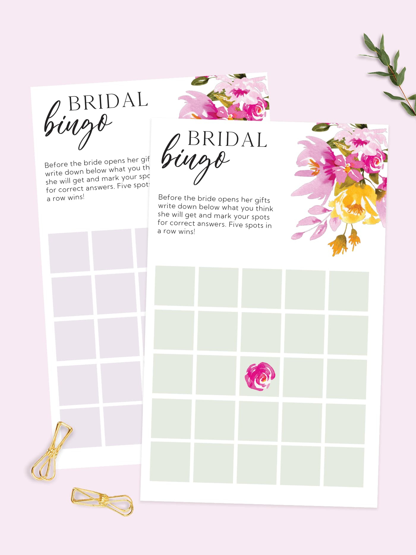 Free Printable Bridal Shower Bingo Cards - Set Of 20! - Favorite within Free Printable Bridal Shower Bingo Cards