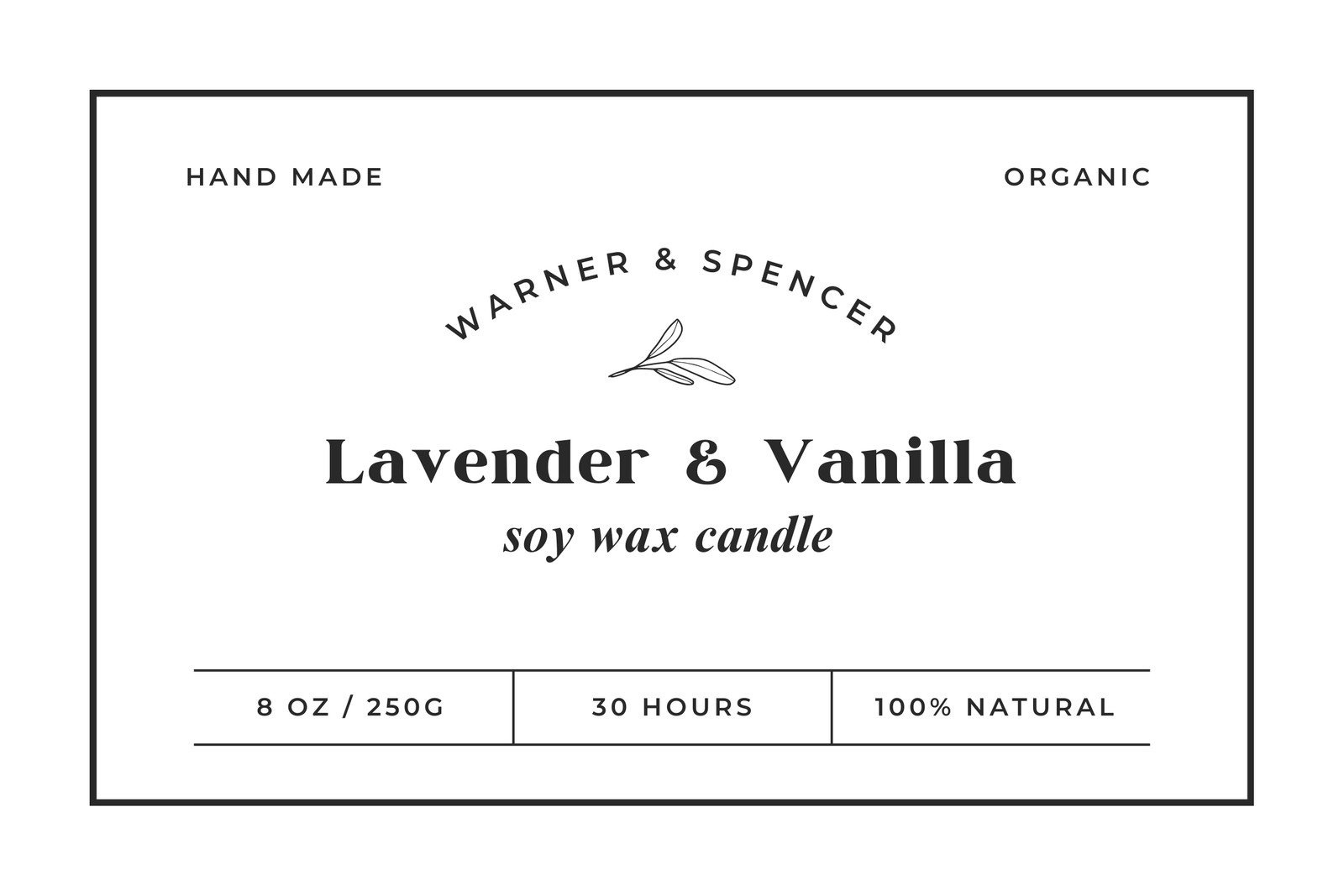 Free Printable Candle Label Templates FREE Printable HQ Free Printable Candle Label Templates FREE Printable HQ