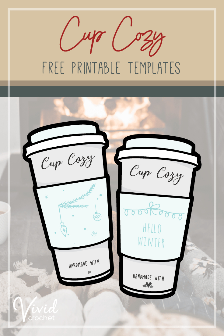 Free Printable ❘ Handmade Cup Cozy Display within Free Printable Coffee Cup Cozy Template