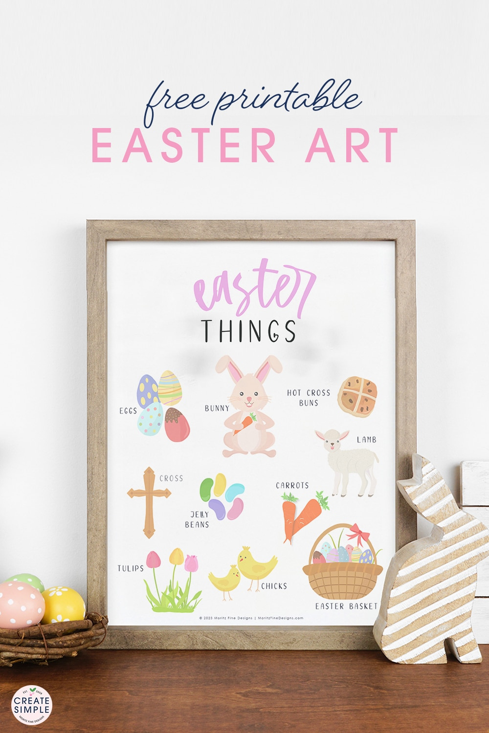 Free Printable Easter Art | throughout Free Easter Printable Decor