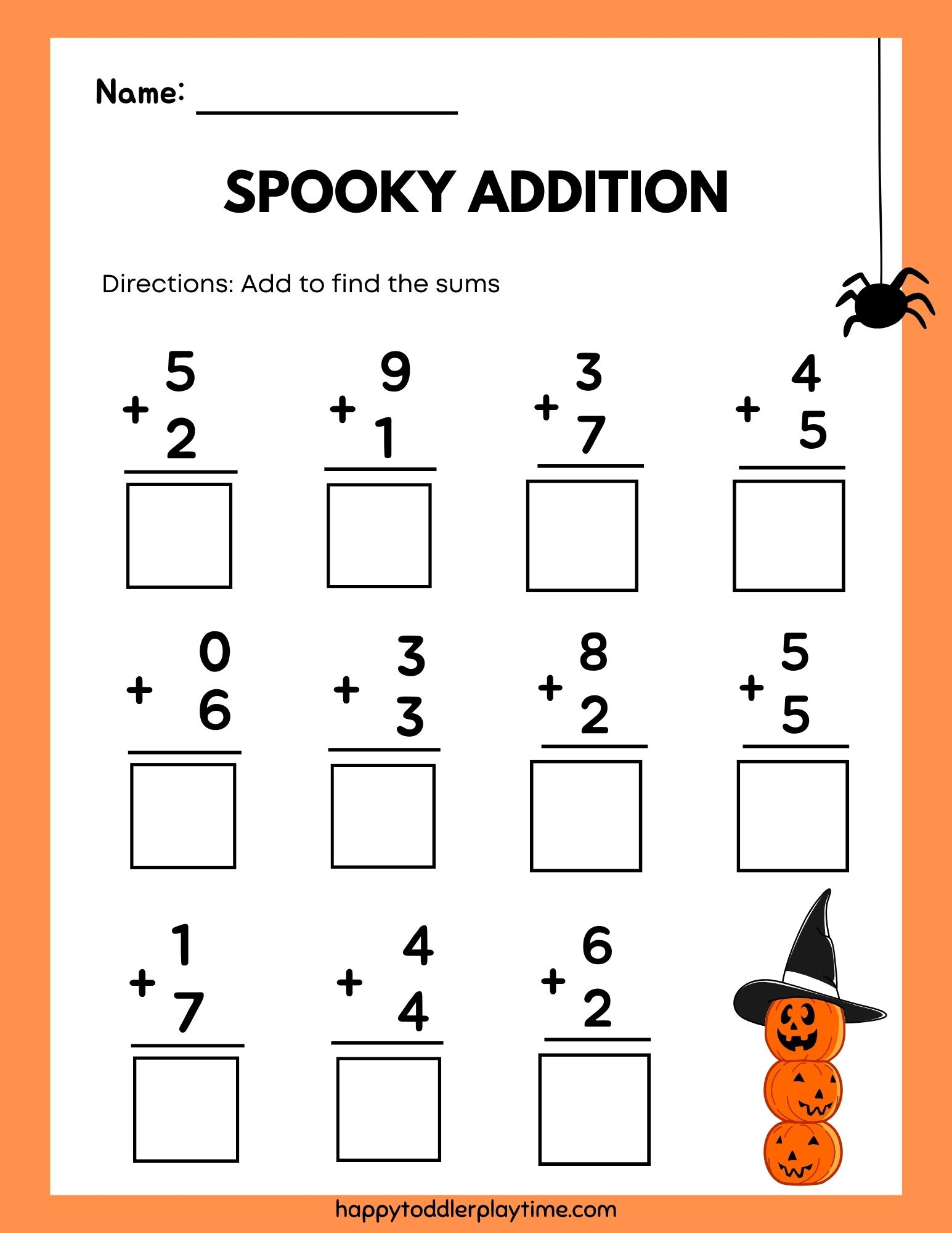 Free Printable Kindergarten Counting Worksheets - Happy Toddler within Printable Worksheets For Kindergarten